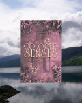 Cover des Buchs "Colored Senses - Heute fühle ich mich Rosa von Autorin Julie Fraser vor schottischer Landschaft